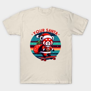 Christmas Red Panda T-Shirt